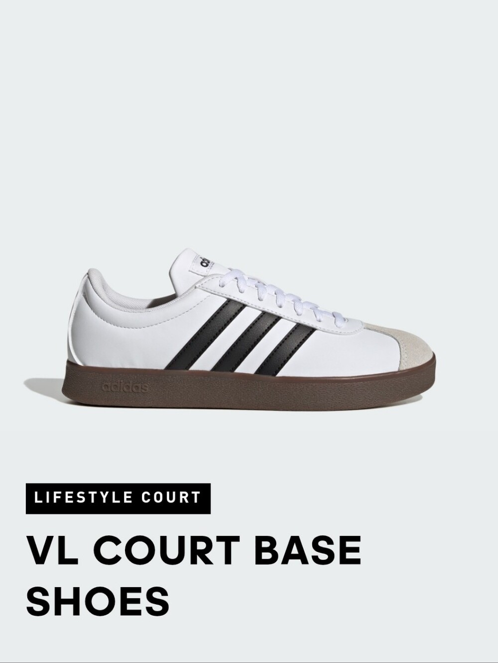 adidas VL Court Base Sneakers - Women's Size 8